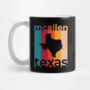 McAllen Texas Retro Mug